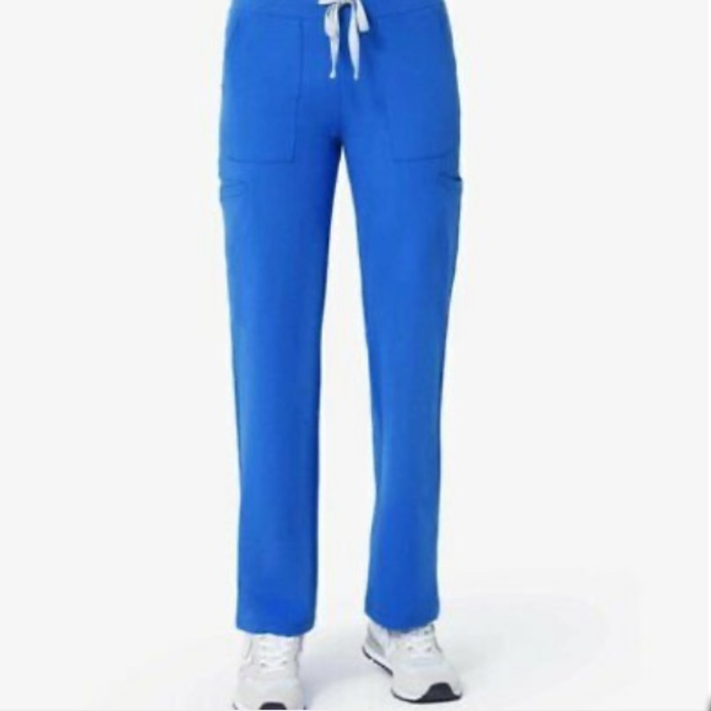 Figs Royal Blue Cordoba scrub pants M